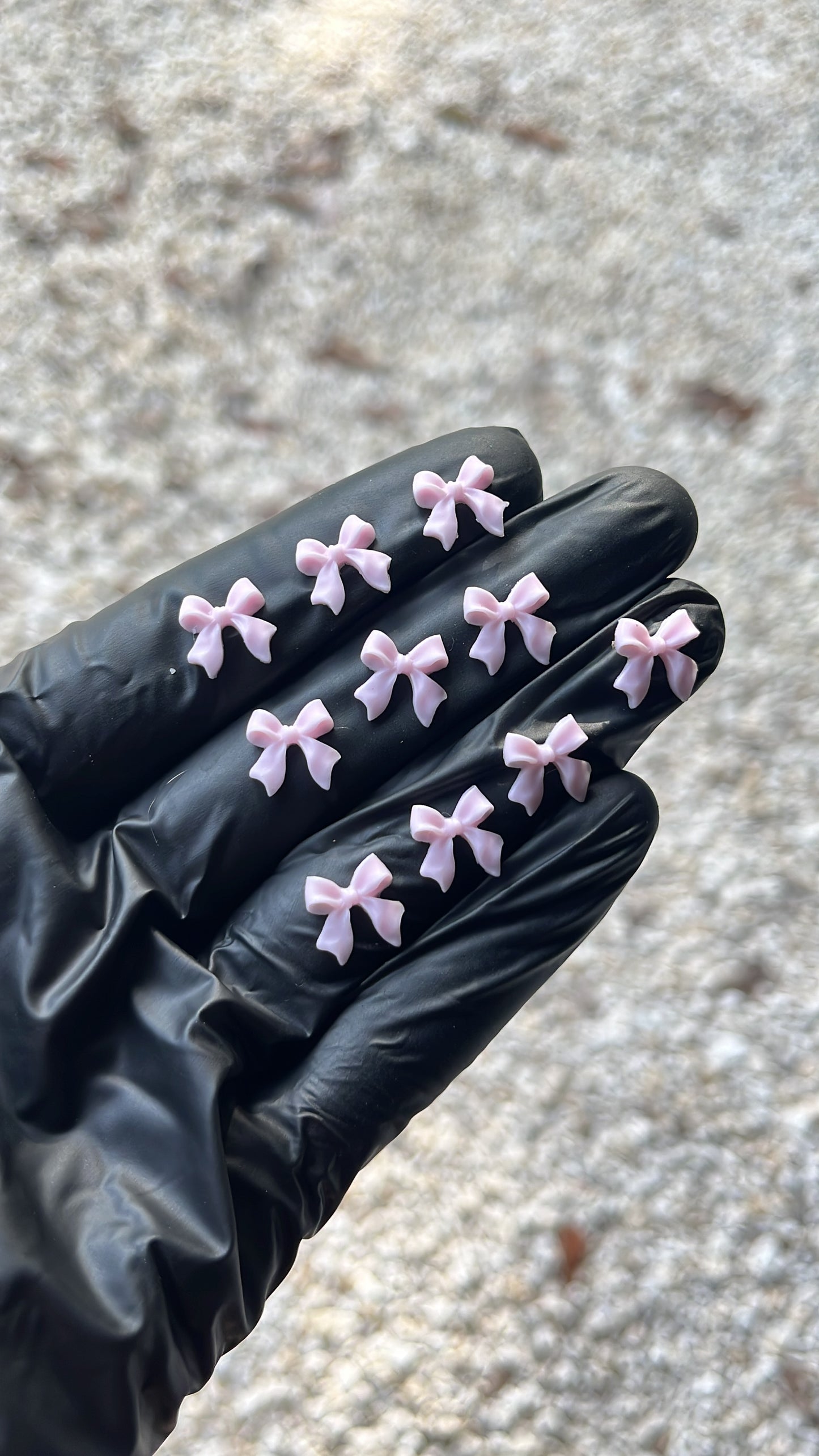 Mini Pink Bows (50 pcs)