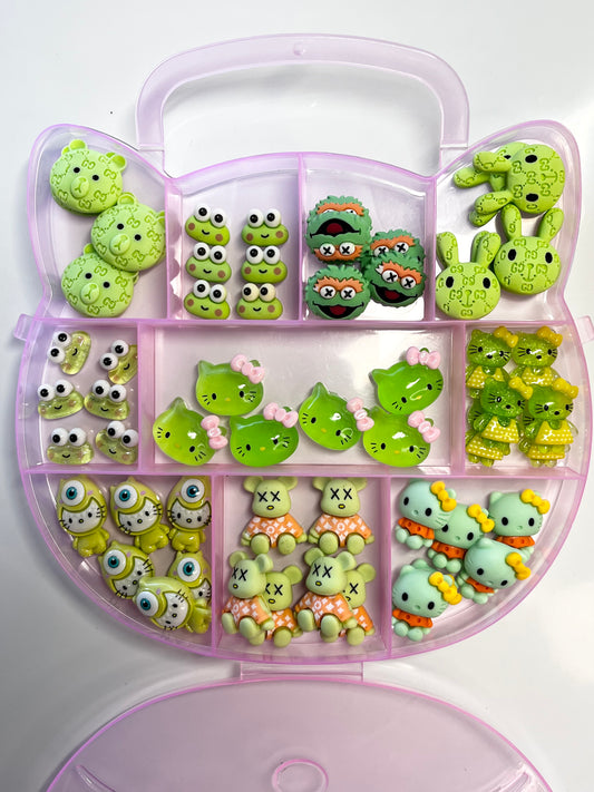Green Designer Sanrio Character Mix Set